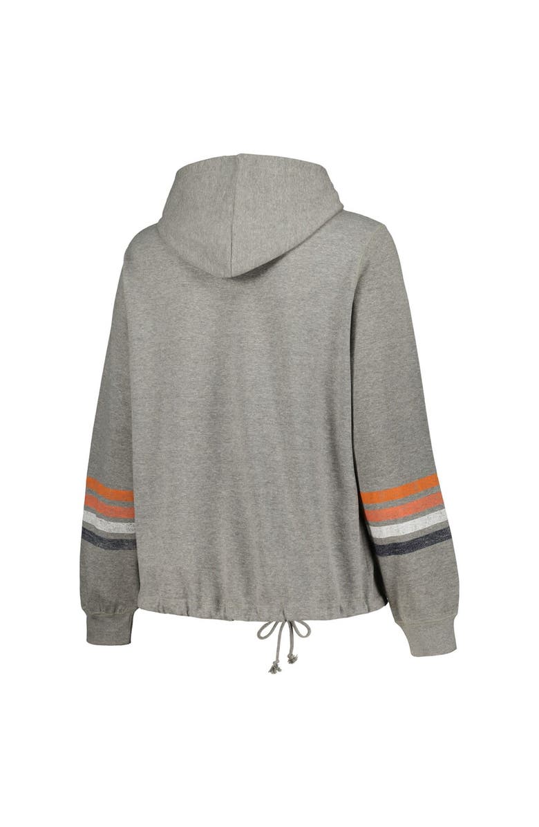 '47 Women's '47 Heather Gray Chicago Bears Plus Size Upland Bennett Pullover Hoodie, Alternate, color, 