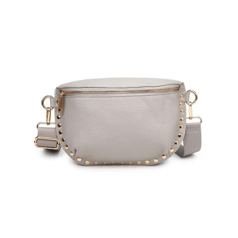 Gizelle Stone Vegan Leather Belt Bag for Stylish Convenience