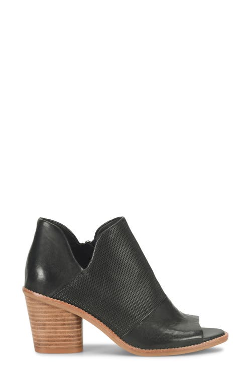 Söfft Molly Open Toe Bootie In Black