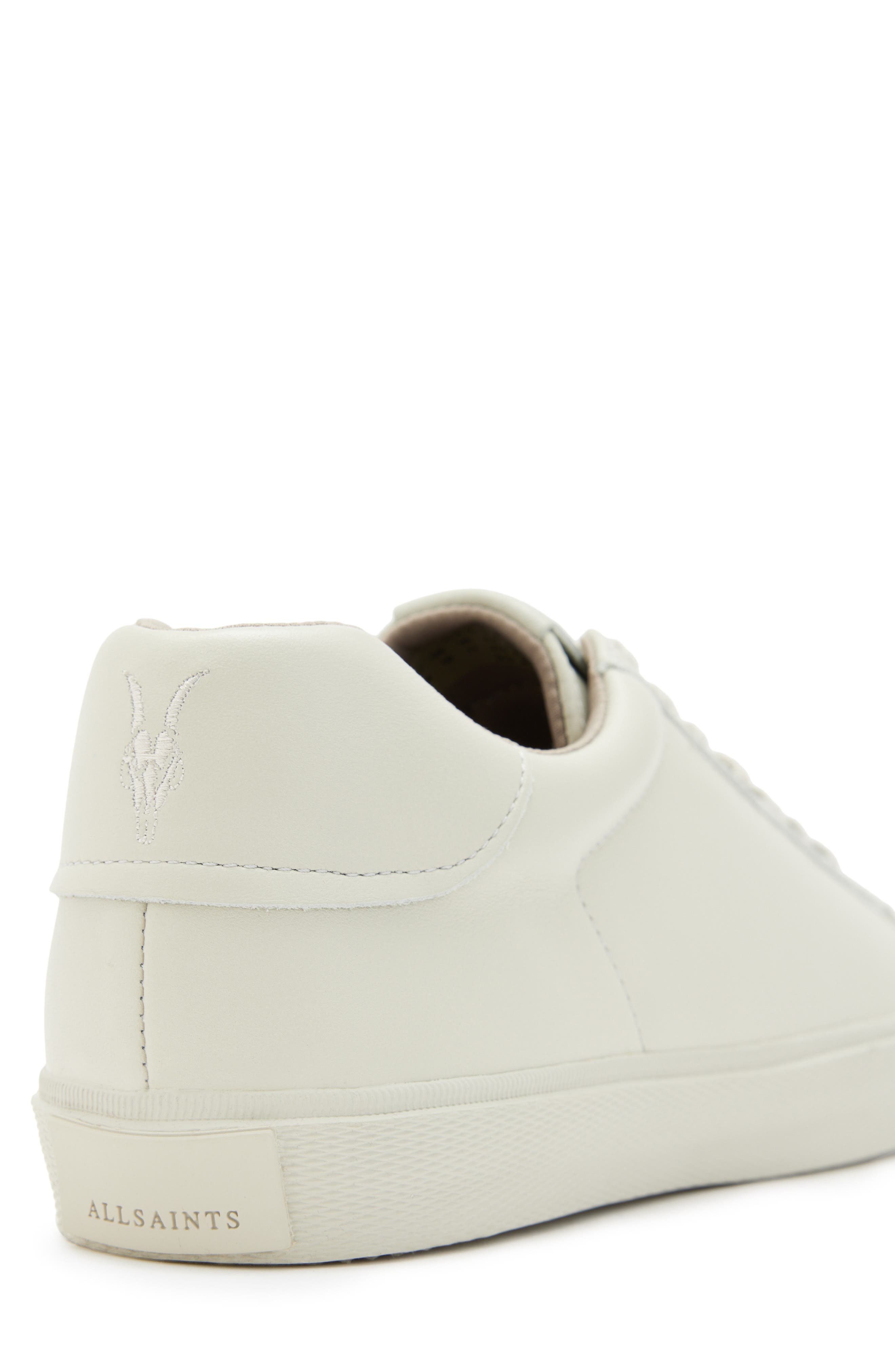 AllSaints Brody Low Top Sneaker, Alternate, color, Chalk White