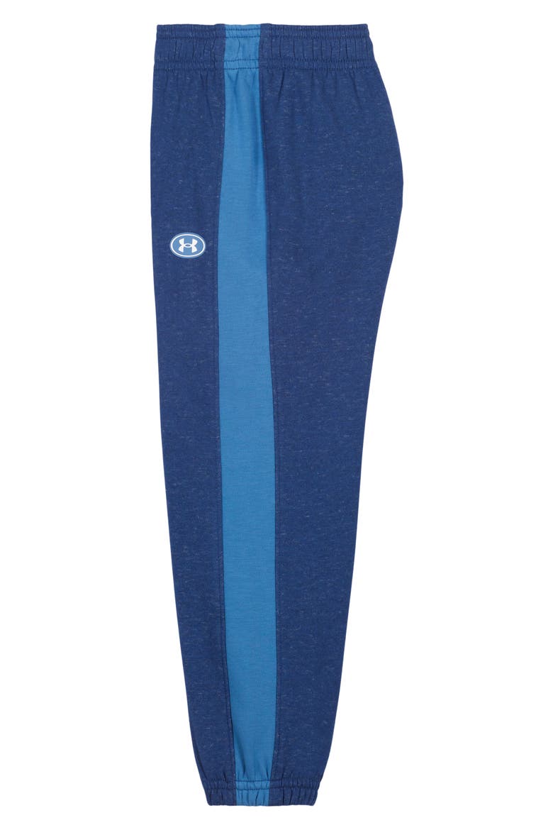 Kids' Colorblocked Quarter Zip Pullover and Pants Set, Alternate, color, AEGEAN BLUE