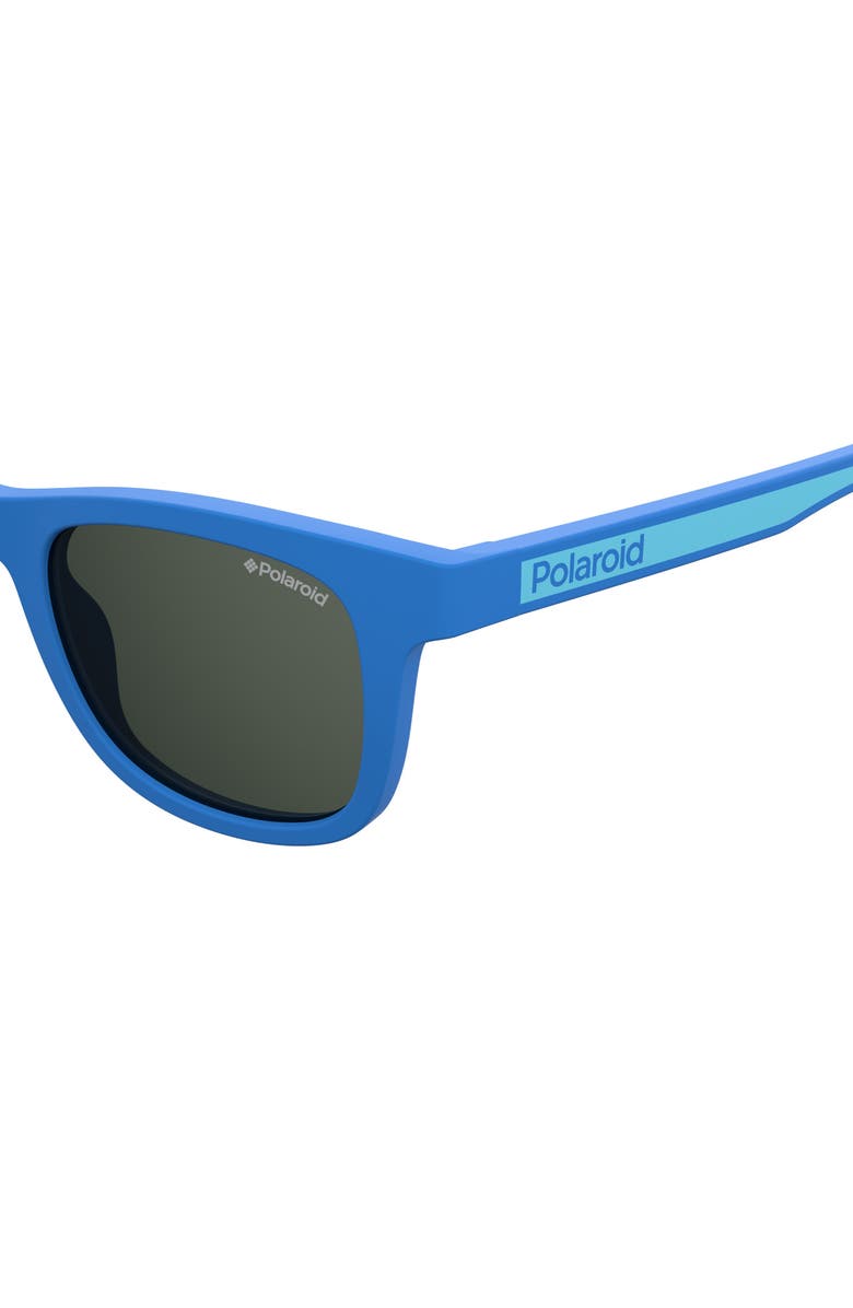 Polaroid Kids' 46mm Polarized Square Sunglasses, Alternate, color, 