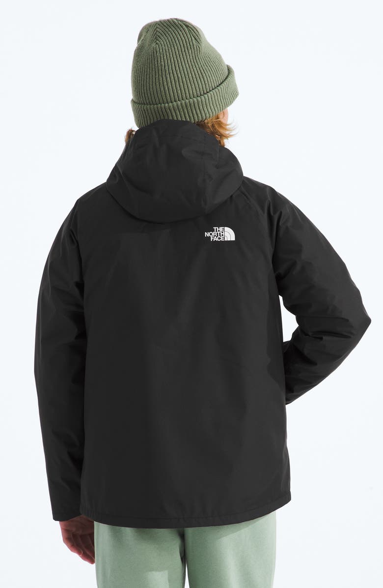 The North Face Perrito 4-in-1 Hooded Jacket, Alternate, color, Black