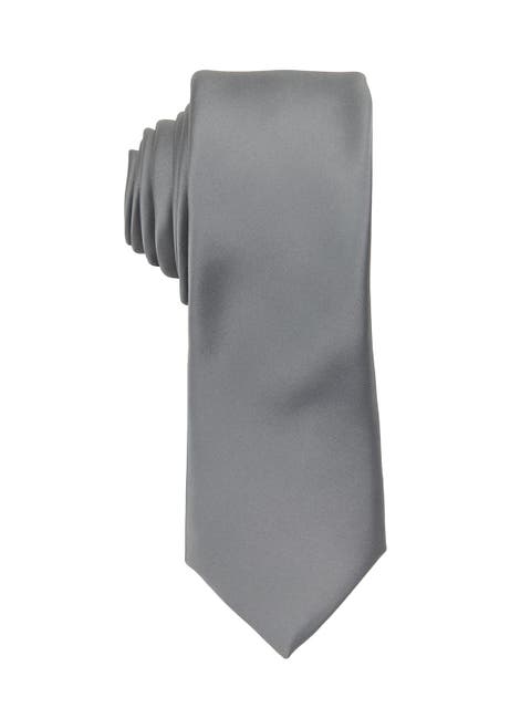 Men's Solid Satin Tie