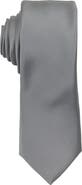 Brooklyn Brigade Men's Solid Satin Tie