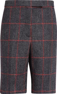 Thom Browne Glen Plaid Backstrap Bermuda Shorts
