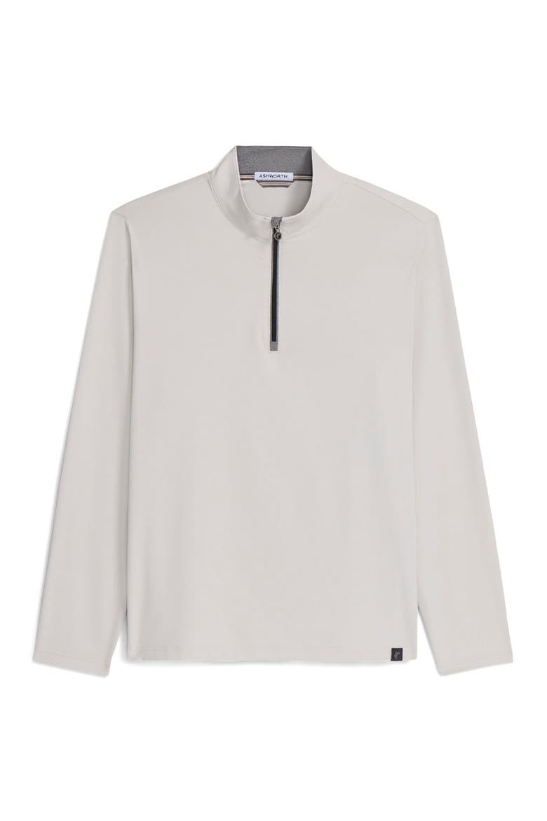 Crosby 1/4 Zip, Main, color, Stone Grey