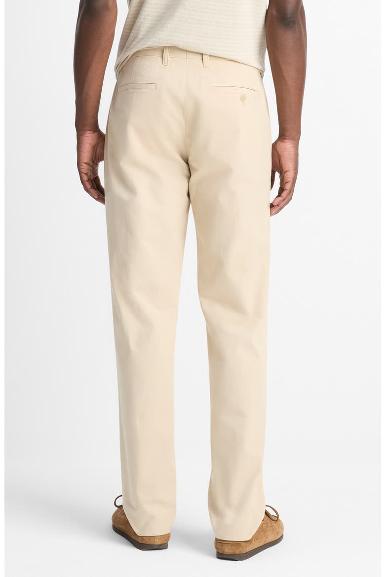 Owen Flat Front Cotton Chinos, Alternate, color, COYOTE