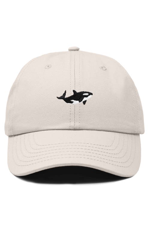 DALIX DALIX KILLER WHALE EMBROIDERED DAD HAT 