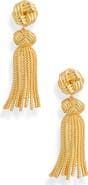FRASIER STERLING Apres Knot Tassel Earrings