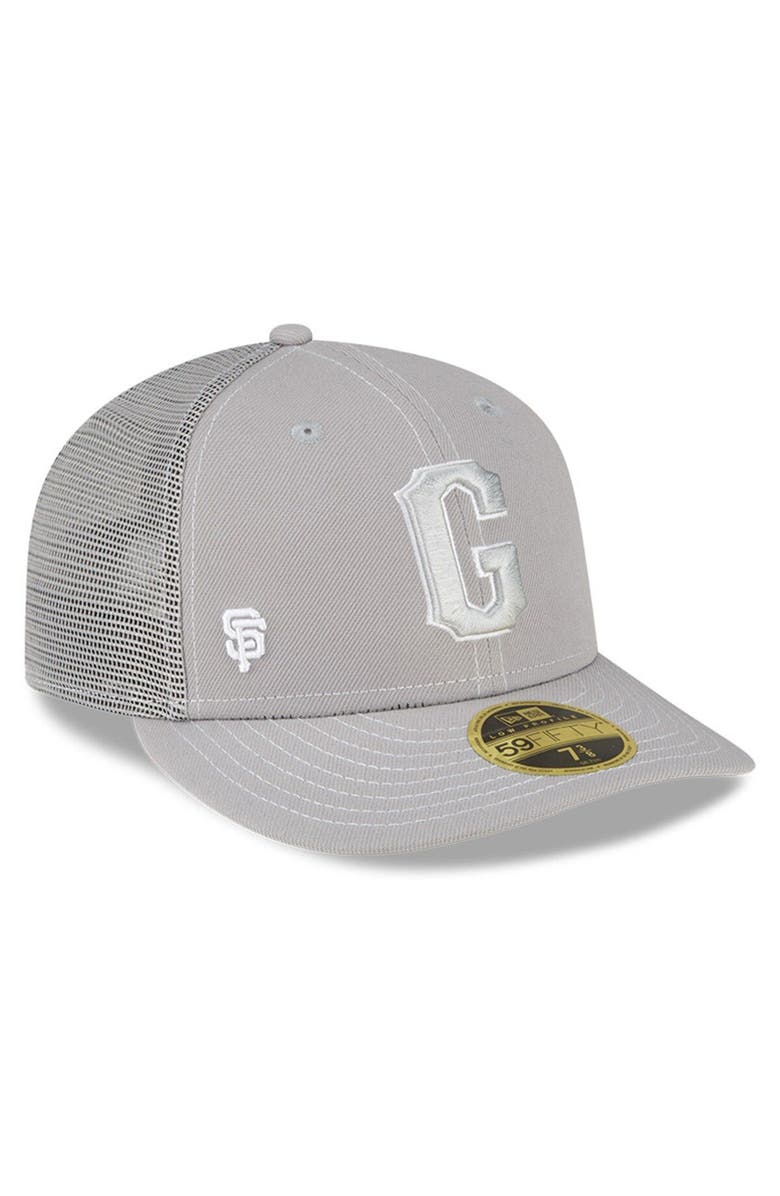 New Era Men's New Era  Gray San Francisco Giants 2023 On-Field Batting Practice Low Profile 59FIFTY Fitted Hat, Alternate, color, 