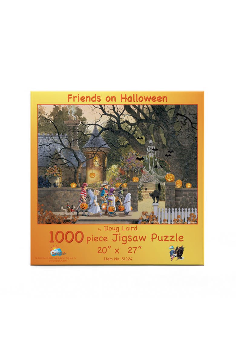 Sunsout Friends on Halloween 1000 piece Jigsaw Puzzle for Adults, Alternate, color,