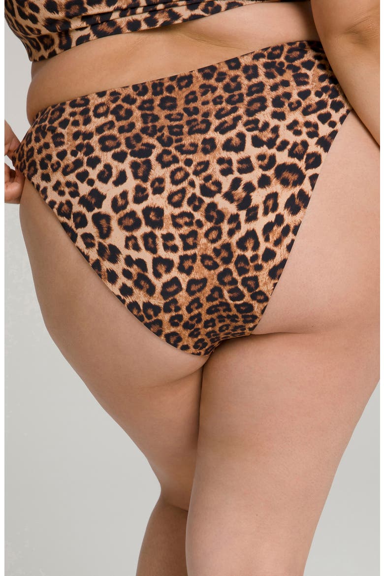 Better Cheeky Reversible Swim Bottoms, Alternate, color, LEOPARD