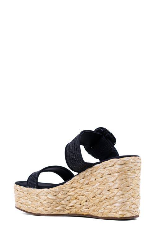 Shushop Leena Platform Wedge Espadrille Sandal