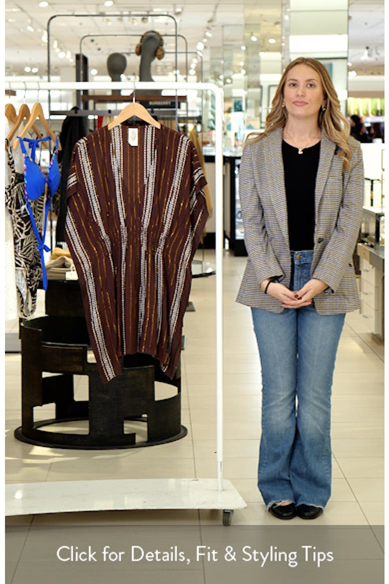 Radiance Metallic Stripe Cover-Up Tunic video