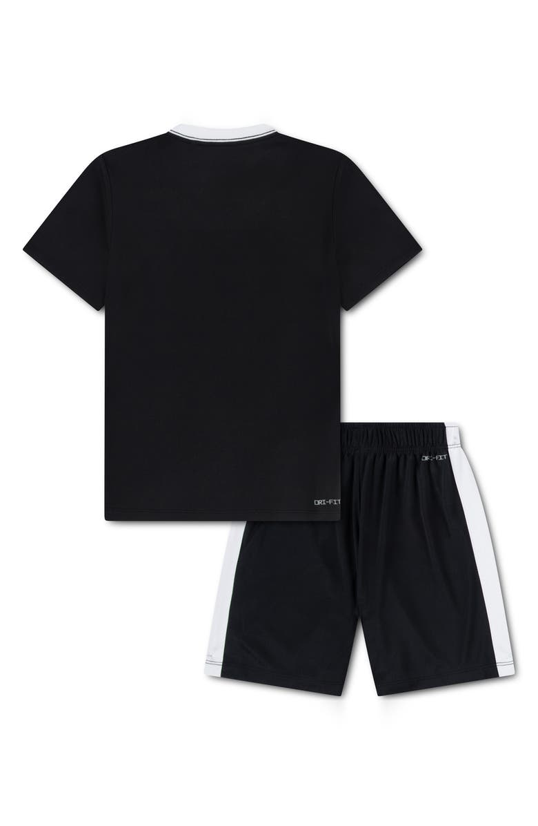 Nike Kids' Dri-FIT T-Shirt & Shorts Set, Alternate, color, Black