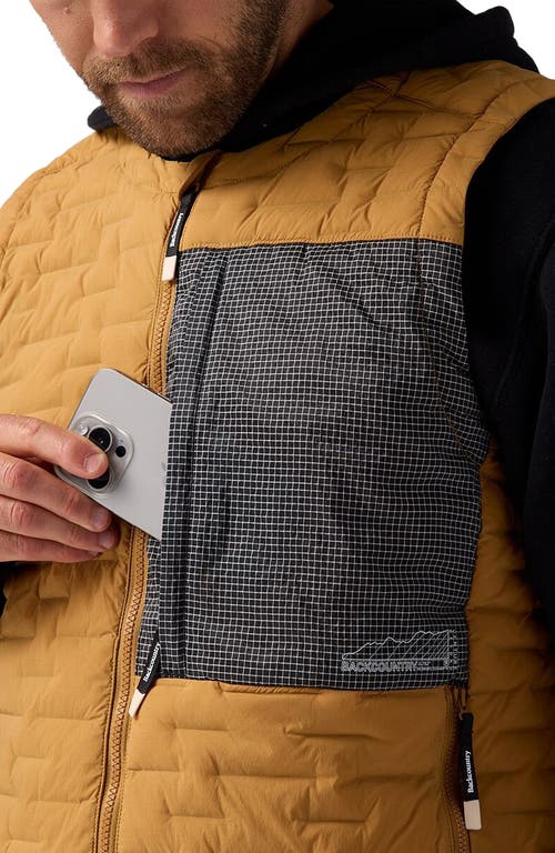 Backcountry Peale Primaloft Stitch-free Baffle Stretch Vest In Multi