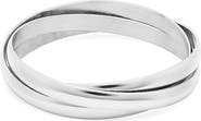 STEELTIME Set of 3 Intertwined Bangles