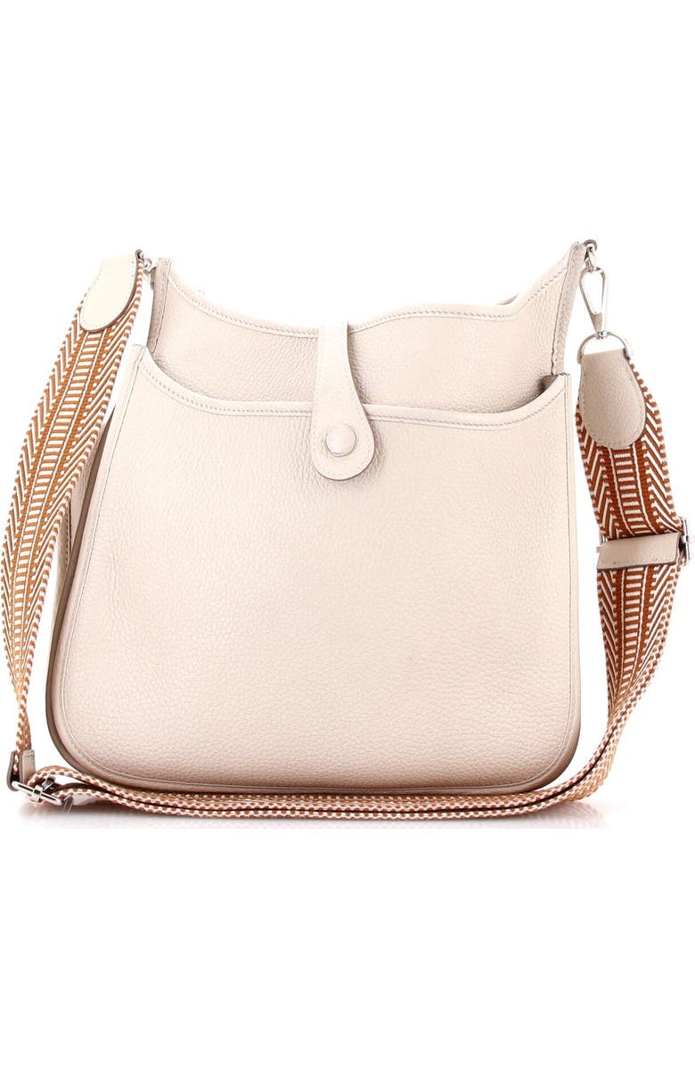 Pre-Owned Hermes Evelyne Bag Gen III Clemence PM, Alternate, color, Craie