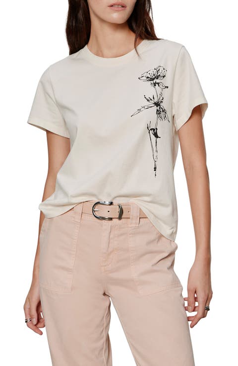Timeless Floral Organic Cotton Graphic T-Shirt