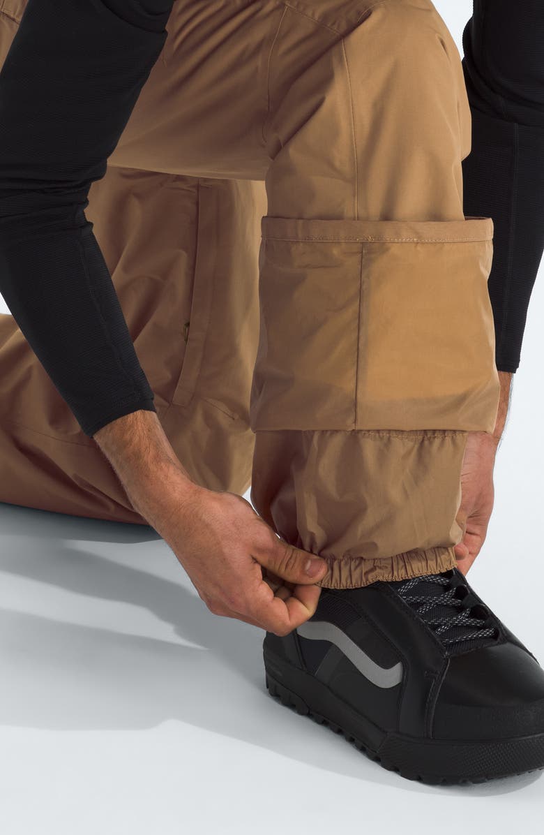 The North Face Freedom Waterproof Insulated Snow Pants, Alternate, color, Utility Brown
