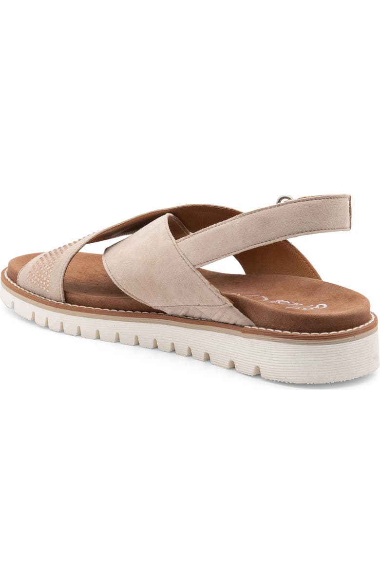 ara Kiki Rhinestone Slingback Sandal, Alternate, color,