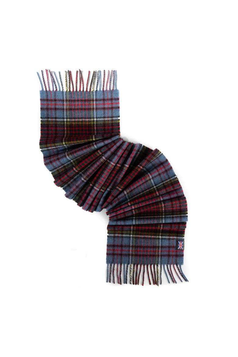Merino Lambswool Tartan Scarf, Alternate, color, Anderson
