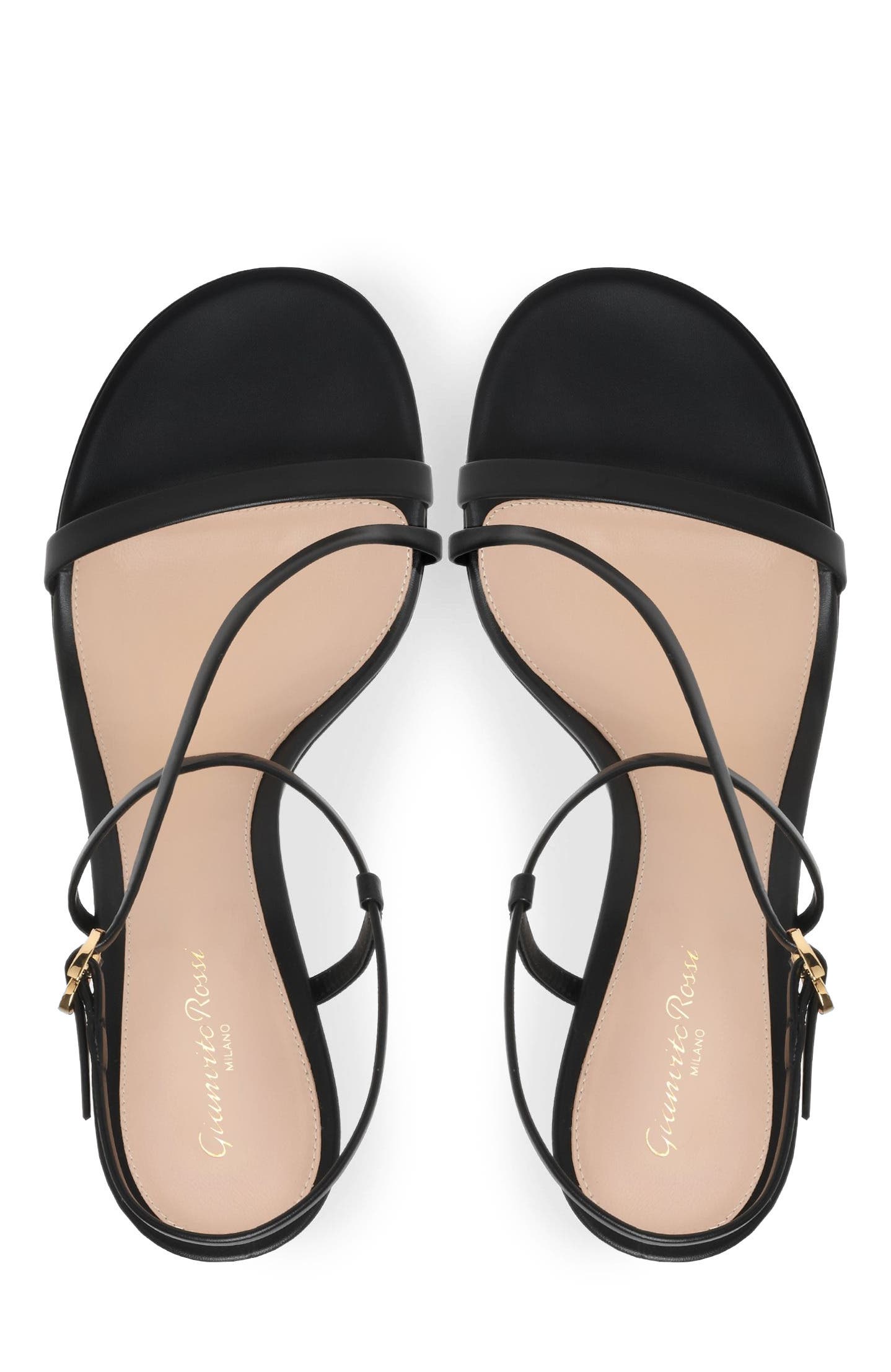 Gianvito Rossi Ascent Sandal, Alternate, color, Black Calf