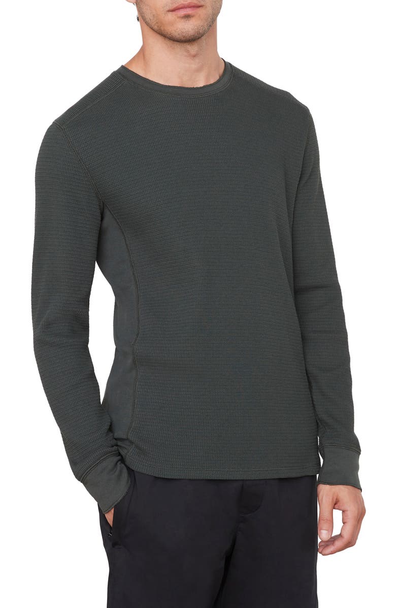 Vince Thermal Long Sleeve T-Shirt, Main, color, Night Pine