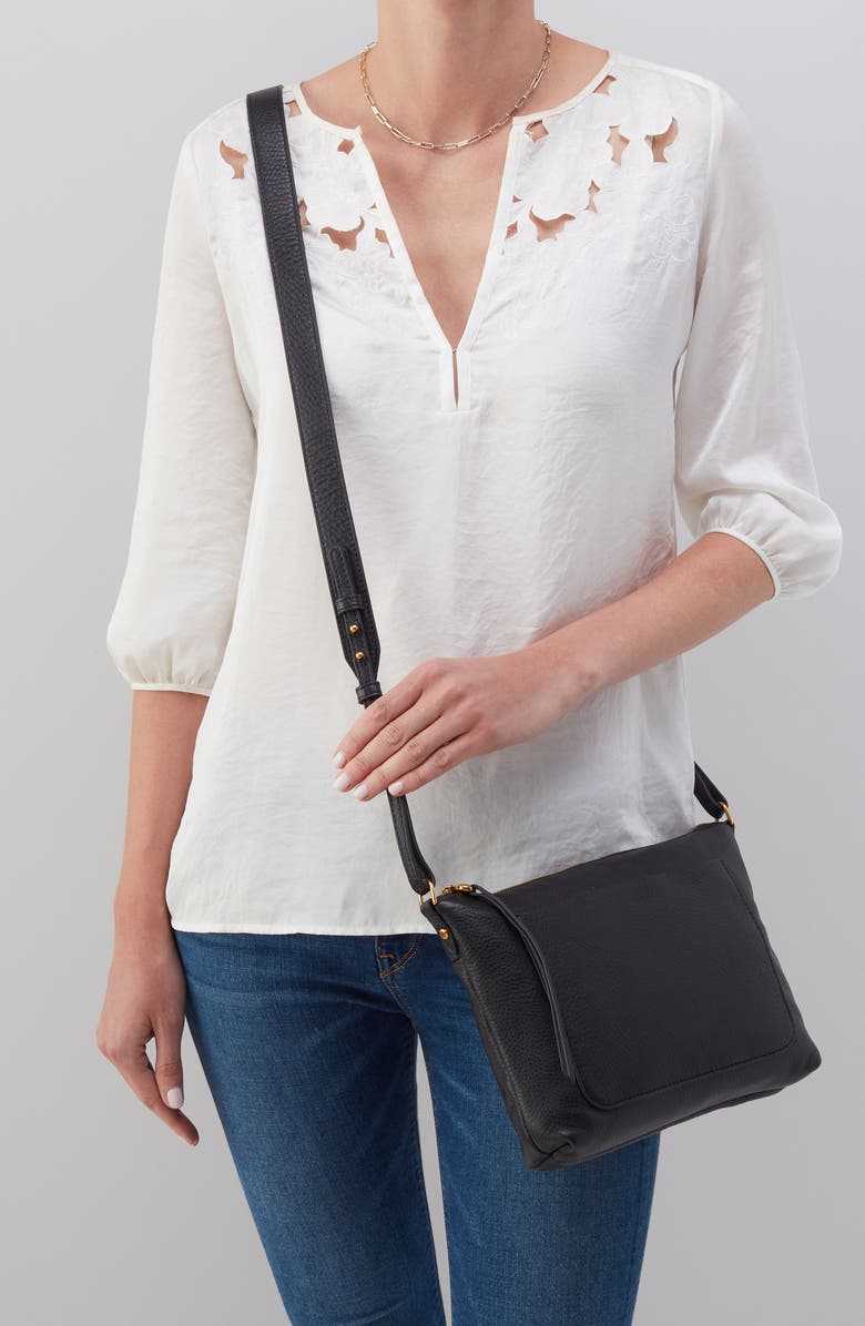 HOBO Medium Tripp Leather Crossbody Bag, Alternate, color,