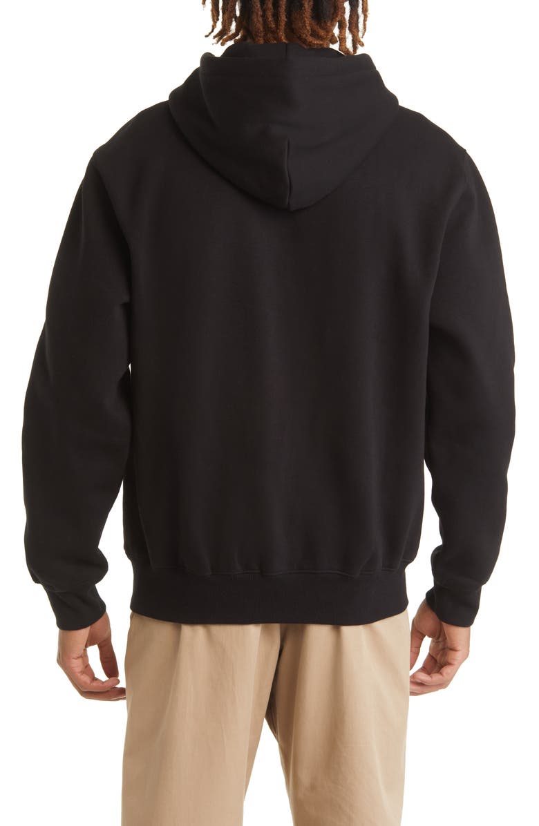 Carhartt Work In Progress Hooded Logo Sweatshirt, Alternate, color, 