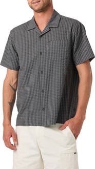 O'Neill OG Seersucker Plaid Camp Shirt
