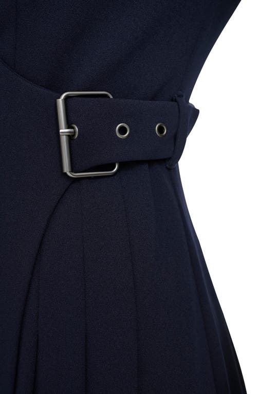 CALVIN KLEIN CALVIN KLEIN BUCKLE WRAP BLAZER DRESS