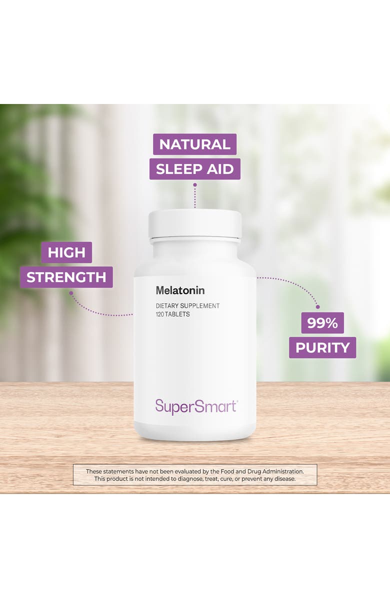 SuperSmart Melatonin 2mg per Day, Alternate, color, NO COLOR