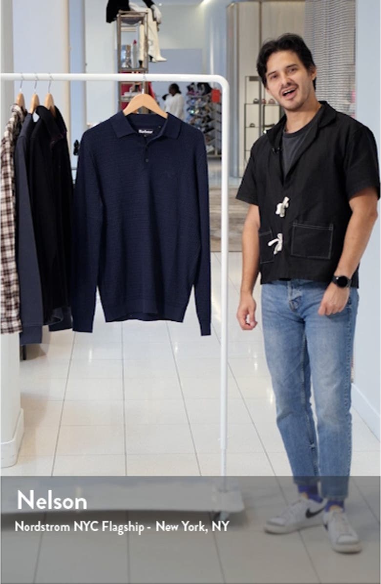 Thornbury Long Sleeve Polo, sales video thumbnail