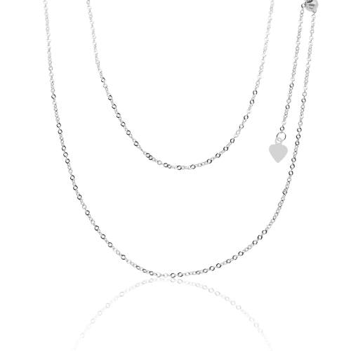 The Lovery Fine Jewelry Classic Adjustable Bolo Chain Necklace In Silver