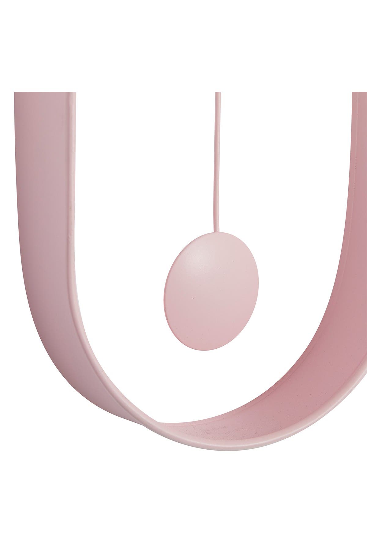 COSMO BY COSMOPOLITAN Pink Metal Modern Wall Clock Contemporary ...