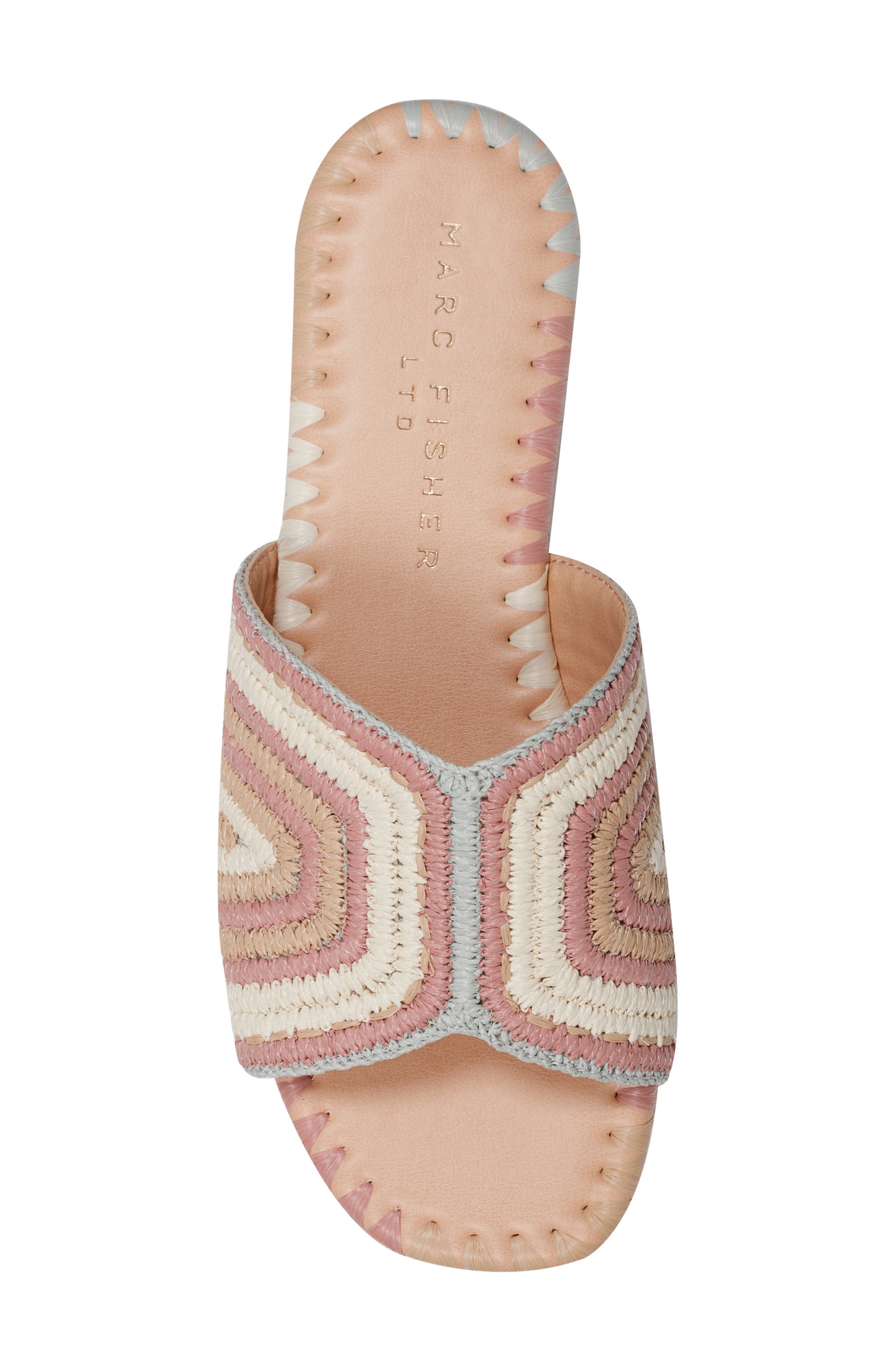 Nottie Slide Sandal, Alternate, color, NATURAL