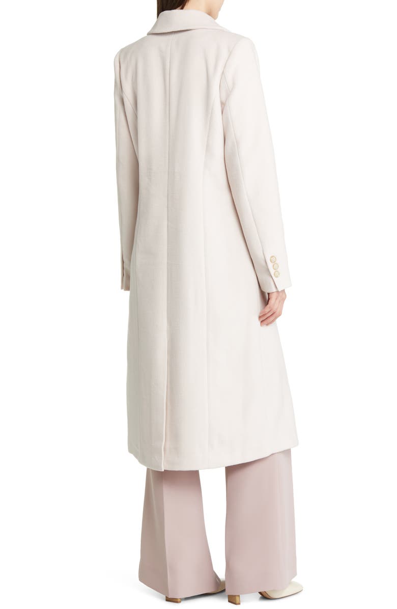 PAIGE Katryna Double Breasted Coat, Alternate, color, Cream Tan