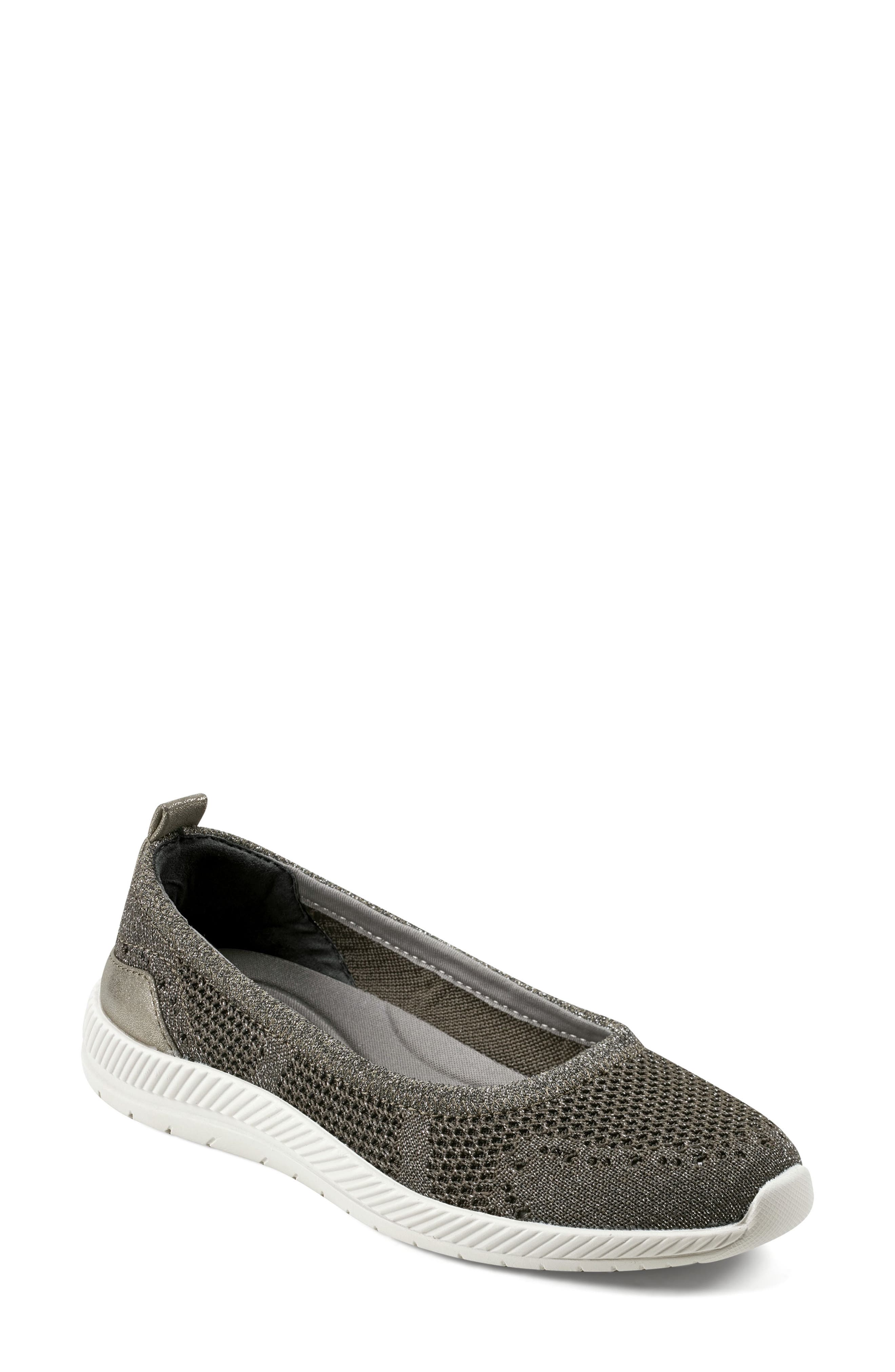 Easy Spirit Glitz Slip-On Sneaker, Main, color, Dark Grey
