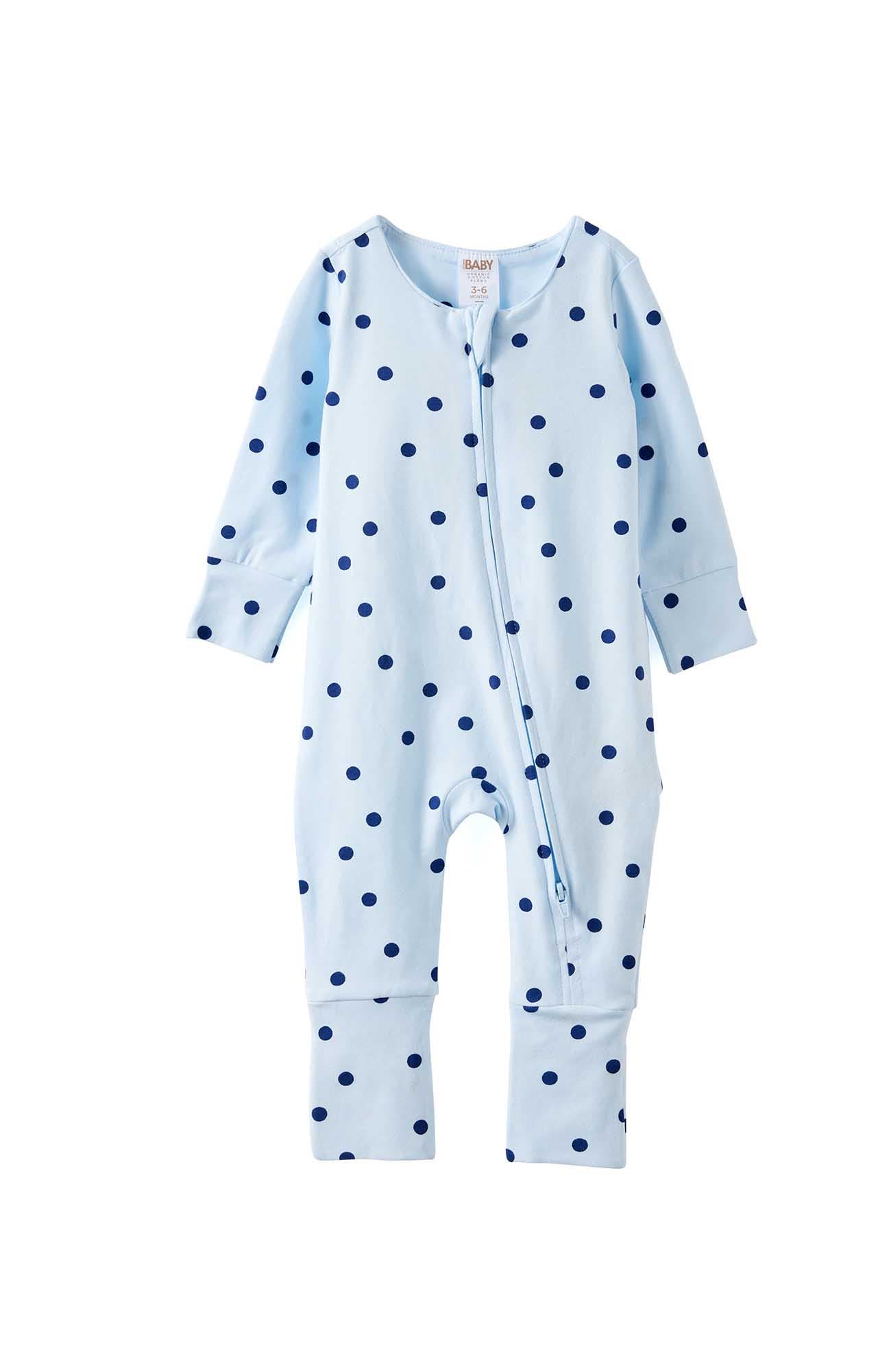 Blue Whisper Polka Dot