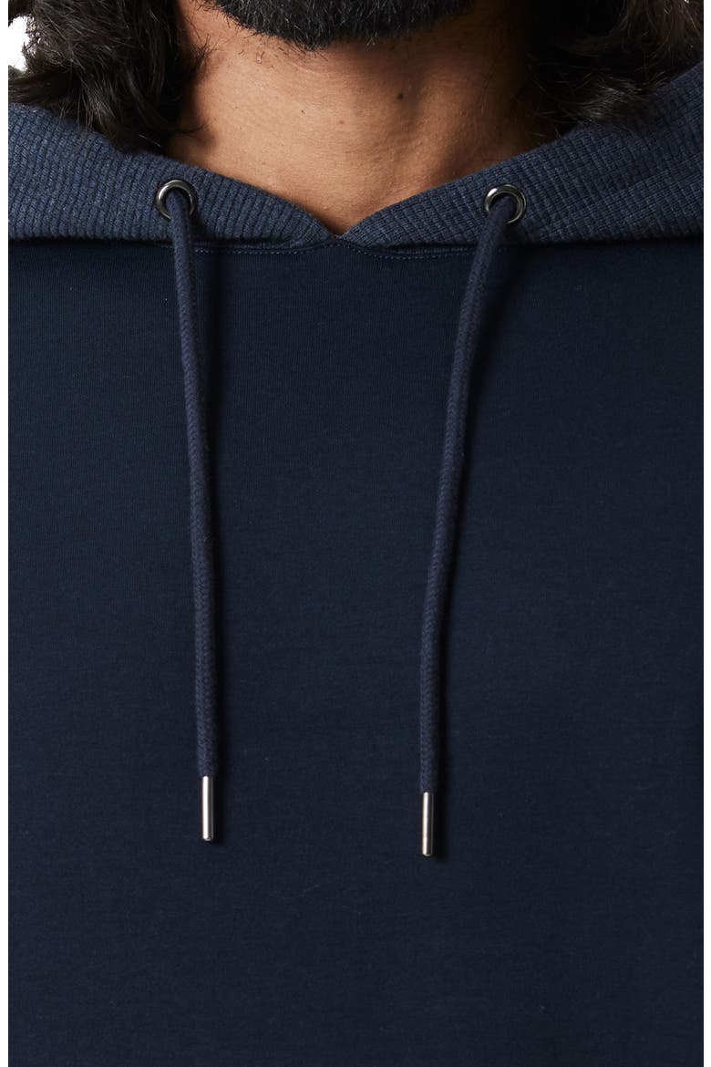 Melangé Hoodie, Alternate, color, BLUE