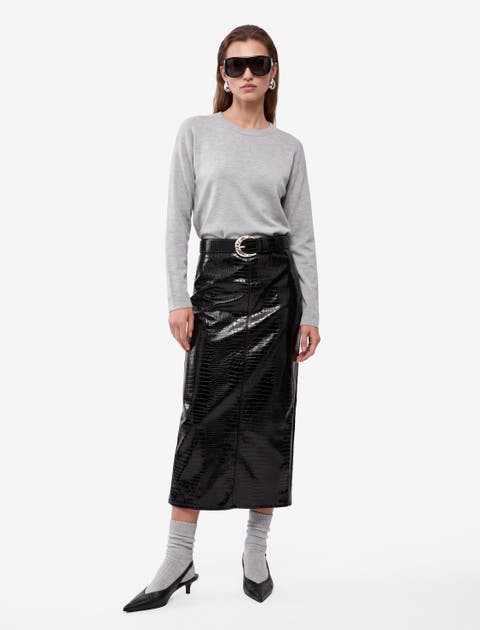 Long Sleeve Crew Neck Basic Sweatshirt