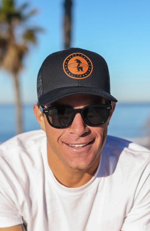 Everyday California Marlin Snapback Hat In Black
