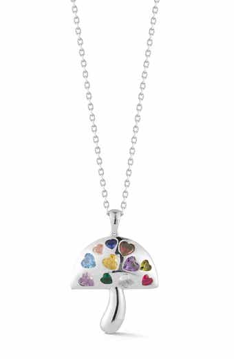 Mushroom Pendant Necklace