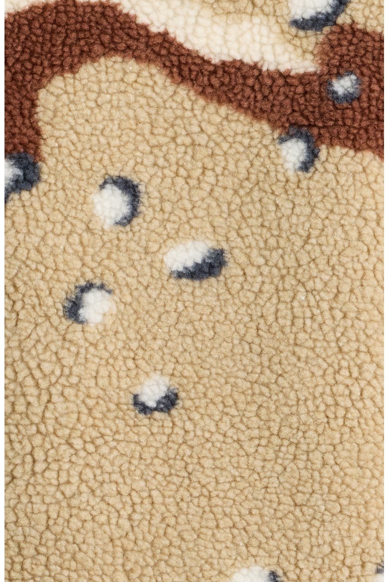 Axis Camo Faux Shearling Jacket, Alternate, color, DESERT CAMO
