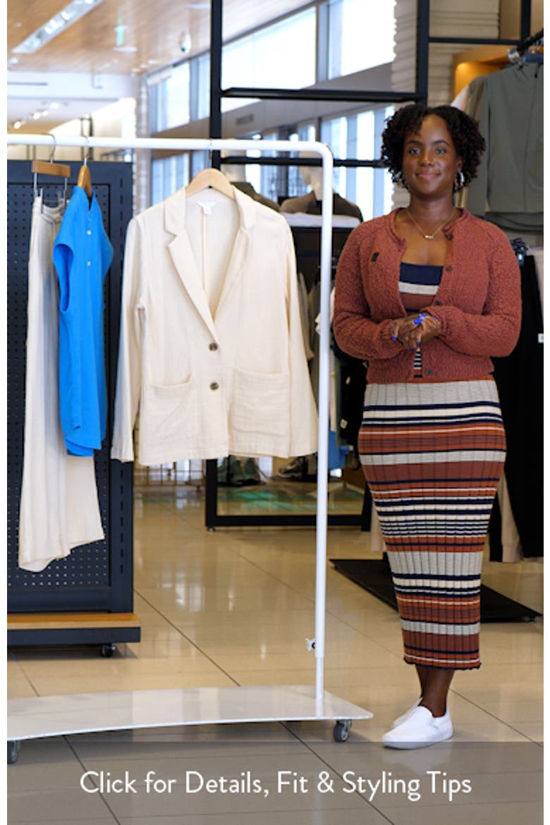 Cotton Gauze Blazer video