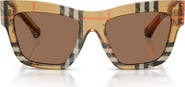 Burberry 53mm Square Sunglasses