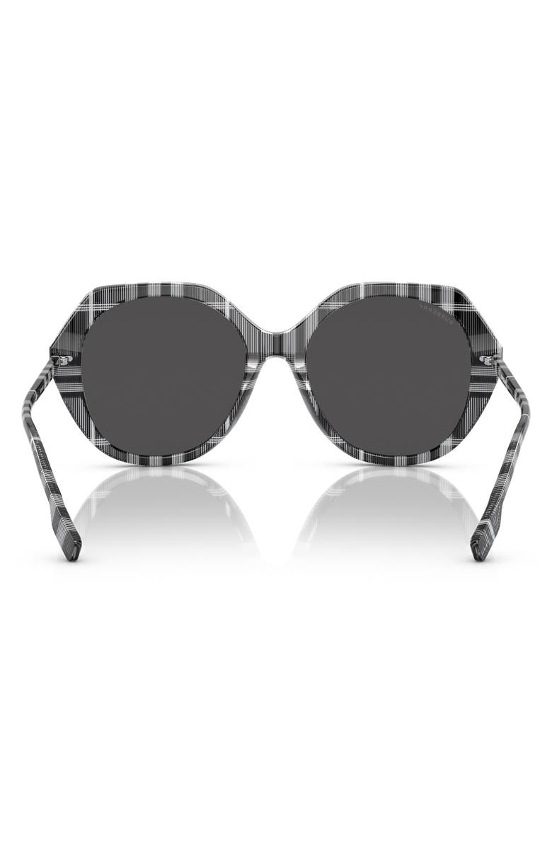 Burberry 57mm Irregular Sunglasses, Alternate, color, 