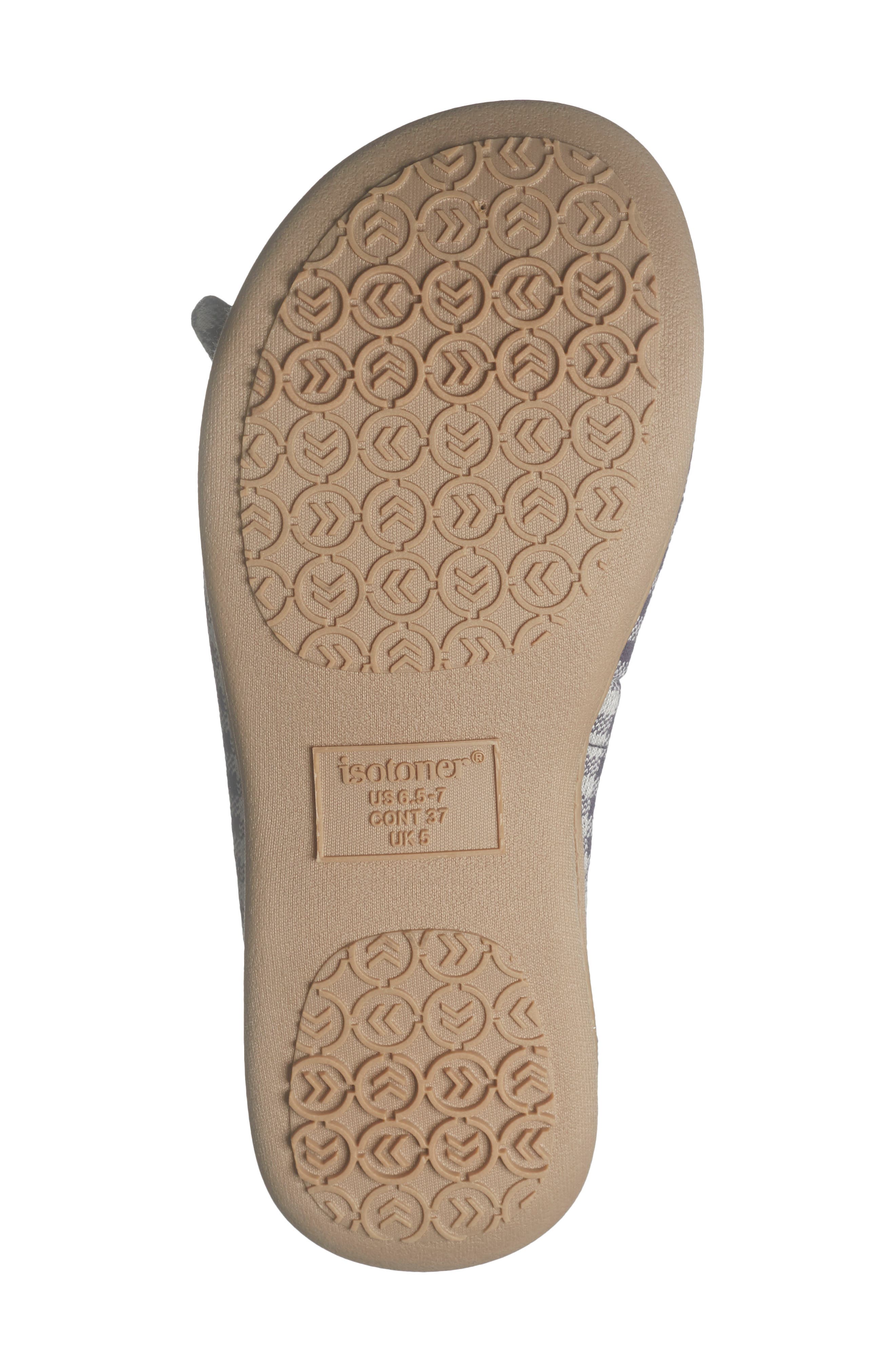 Microterry Bow Slide Slipper, Alternate, color, NAVY